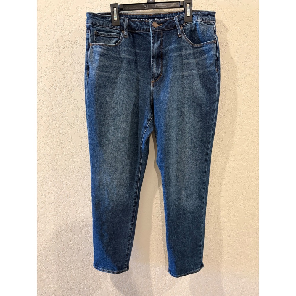 Articles of Society High Rise Straight Leg Jeans Medium Wash Size 32